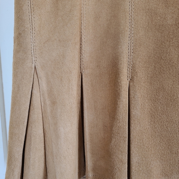 DANIER - Suede leather skirt - Picture 11 of 14